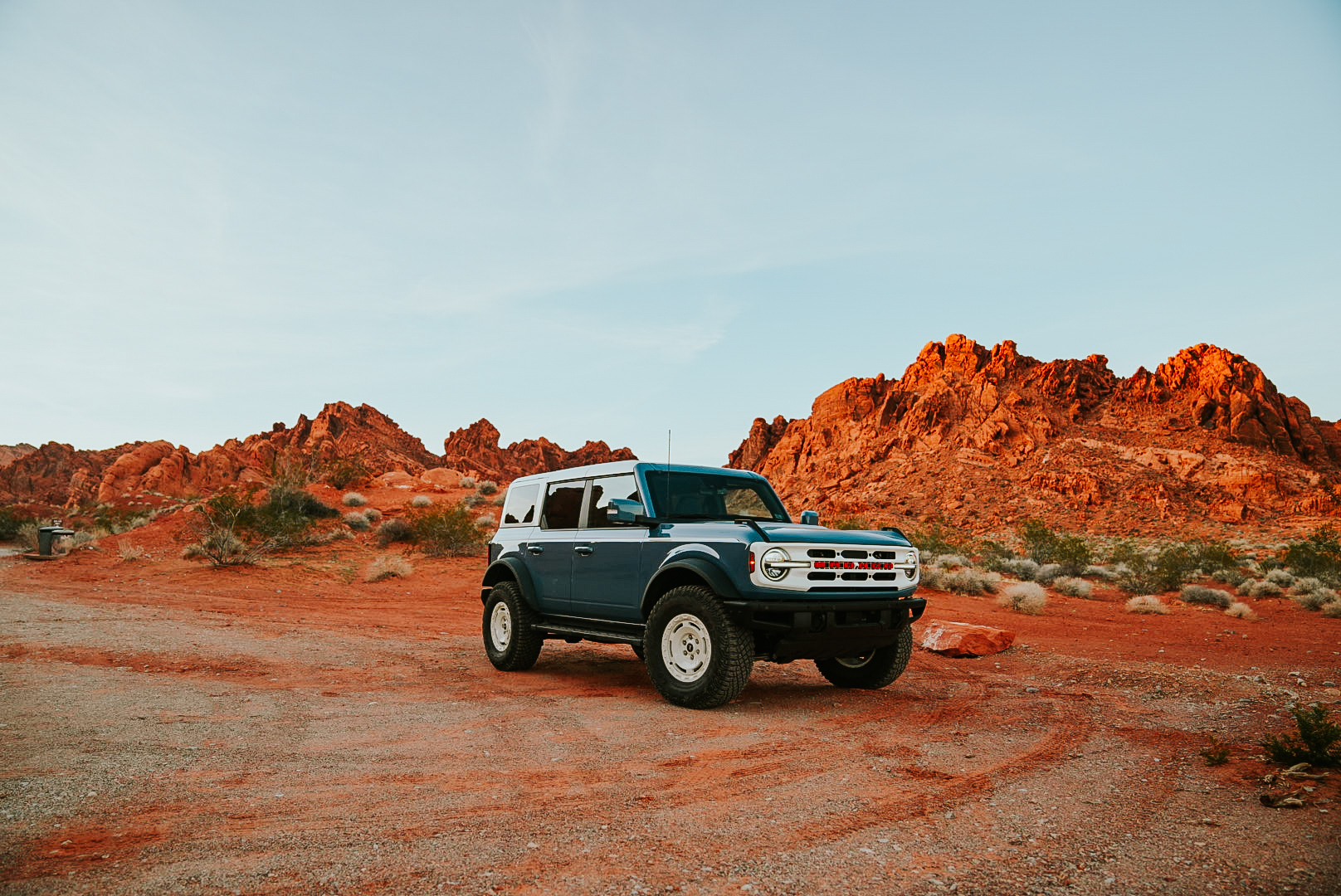Las Vegas Off-Road Bronco Rental 2023 Outer Banks Edition BlueBell